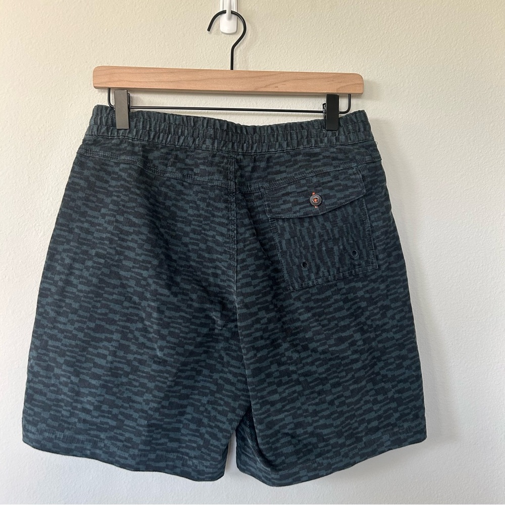 Howler Brothers Pressure Drop Cord Shorts Mens 30 Canyon Distortion Blue - Picture 5 of 5